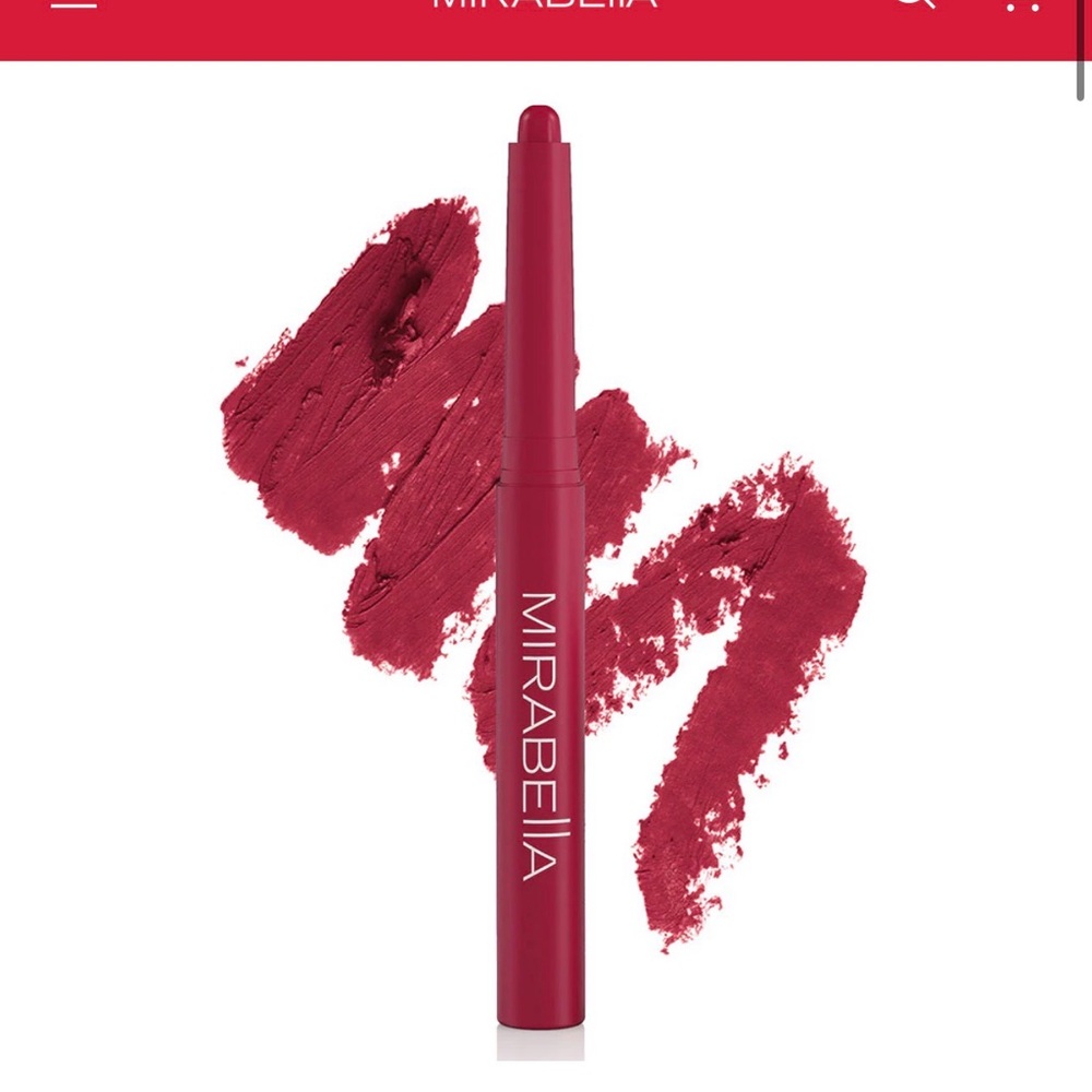 Mirabella Velvet Lip Crayon Raspberry Riot | Matte Lipstick Crayon | NIB